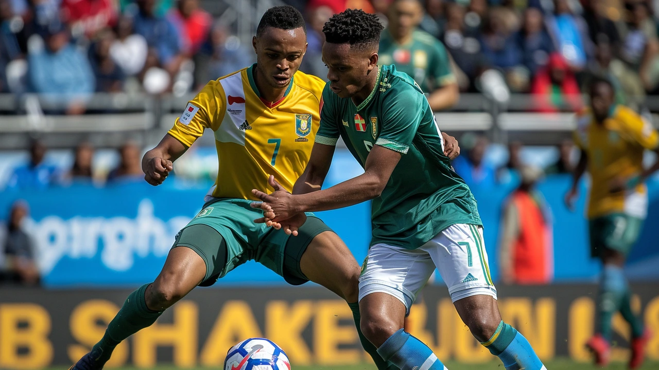 Bafana Bafana and Botswana Battle to a Goalless Draw in COSAFA Cup Clash