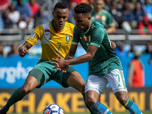 Bafana Bafana and Botswana Battle to a Goalless Draw in COSAFA Cup Clash