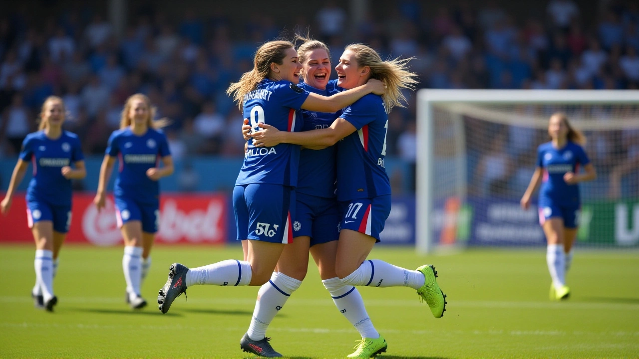 Chelsea Women edge Tottenham 1-0 as WSL title race heats up